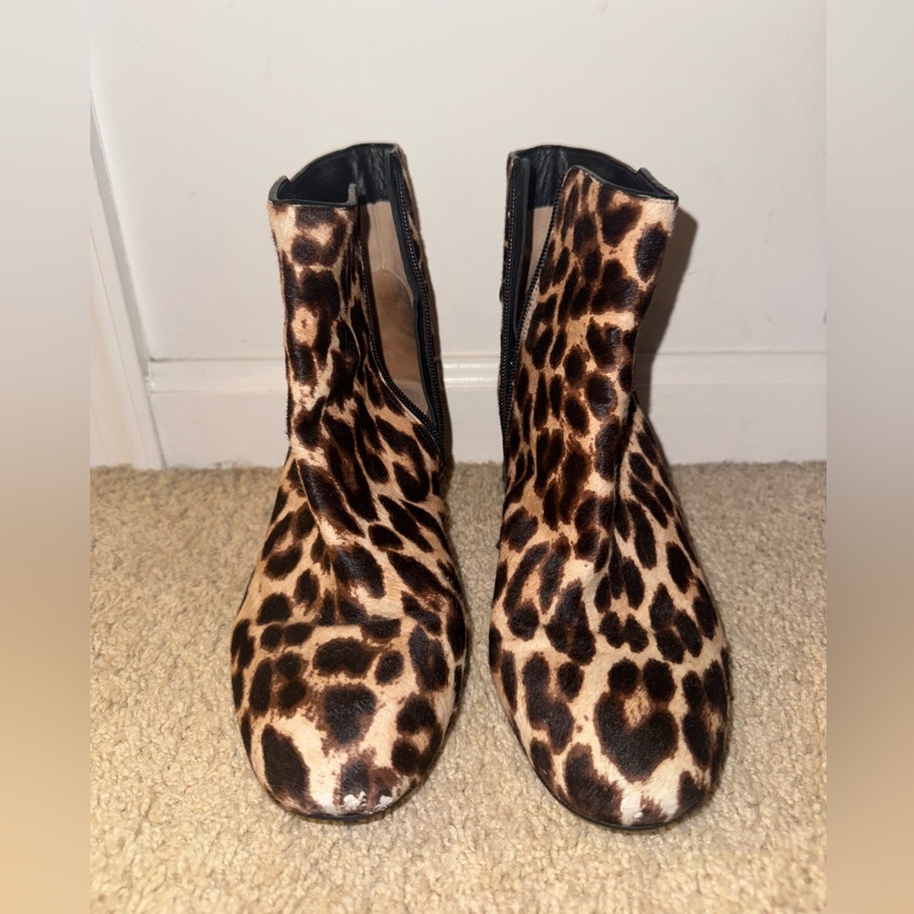 Tory Burch Booties Cheetah